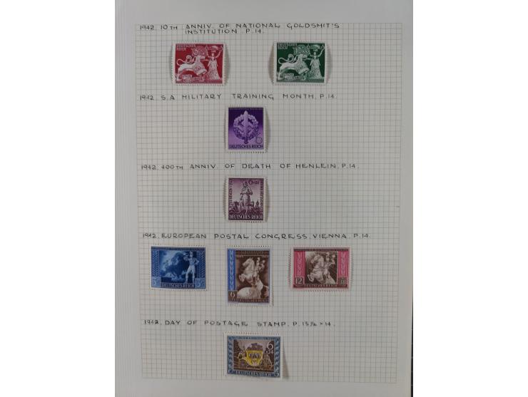 1872/1974, meist gestempelte Sammlungen Deutsches Reich und Berlin mit einigen besseren Werten und Sätzen, dabei einige Brief