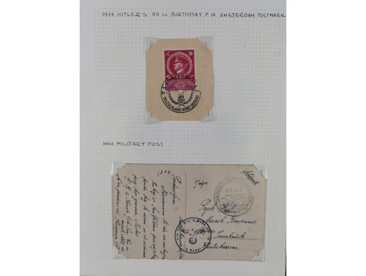 1872/1974, meist gestempelte Sammlungen Deutsches Reich und Berlin mit einigen besseren Werten und Sätzen, dabei einige Brief