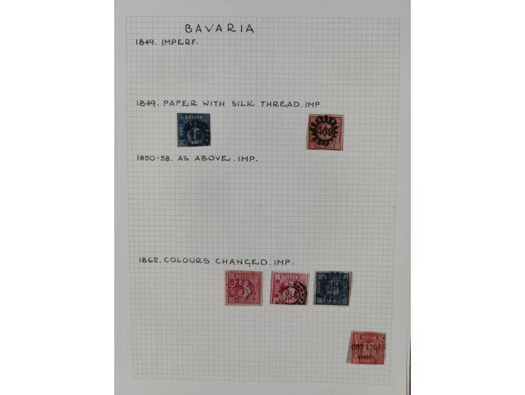 1872/1974, meist gestempelte Sammlungen Deutsches Reich und Berlin mit einigen besseren Werten und Sätzen, dabei einige Brief