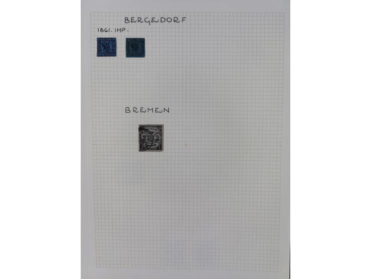 1872/1974, meist gestempelte Sammlungen Deutsches Reich und Berlin mit einigen besseren Werten und Sätzen, dabei einige Brief