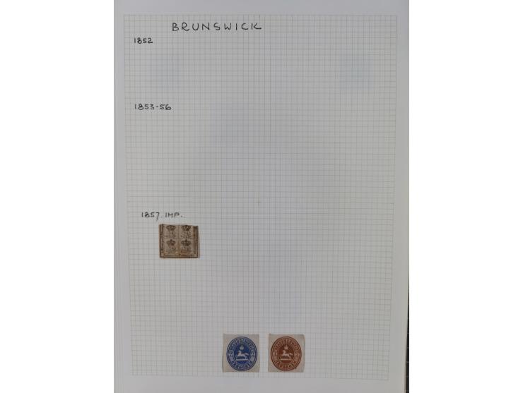 1872/1974, meist gestempelte Sammlungen Deutsches Reich und Berlin mit einigen besseren Werten und Sätzen, dabei einige Brief