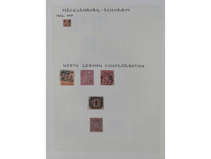 1872/1974, meist gestempelte Sammlungen Deutsches Reich und Berlin mit einigen besseren Werten und Sätzen, dabei einige Brief