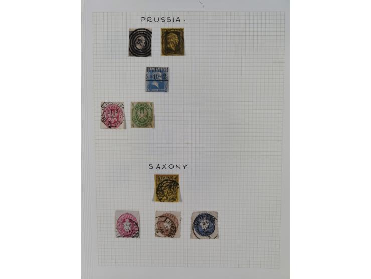 1872/1974, meist gestempelte Sammlungen Deutsches Reich und Berlin mit einigen besseren Werten und Sätzen, dabei einige Brief