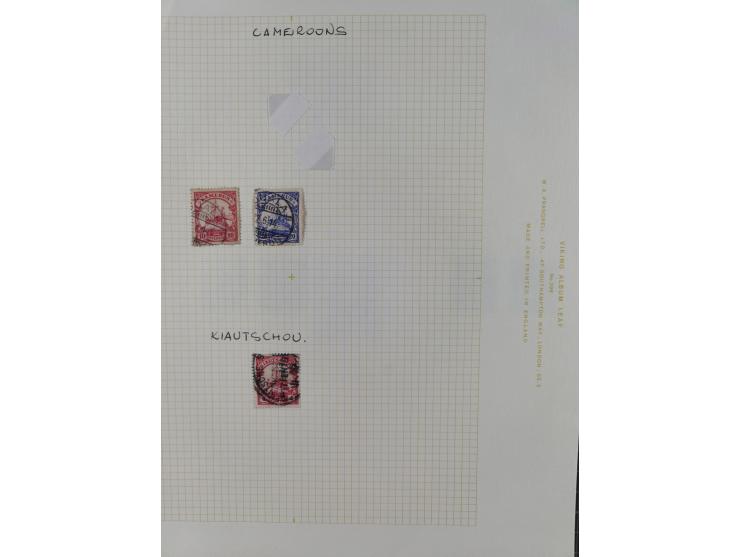 1872/1974, meist gestempelte Sammlungen Deutsches Reich und Berlin mit einigen besseren Werten und Sätzen, dabei einige Brief