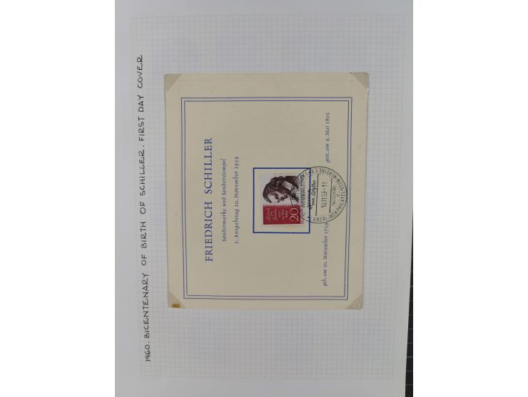 1872/1974, meist gestempelte Sammlungen Deutsches Reich und Berlin mit einigen besseren Werten und Sätzen, dabei einige Brief