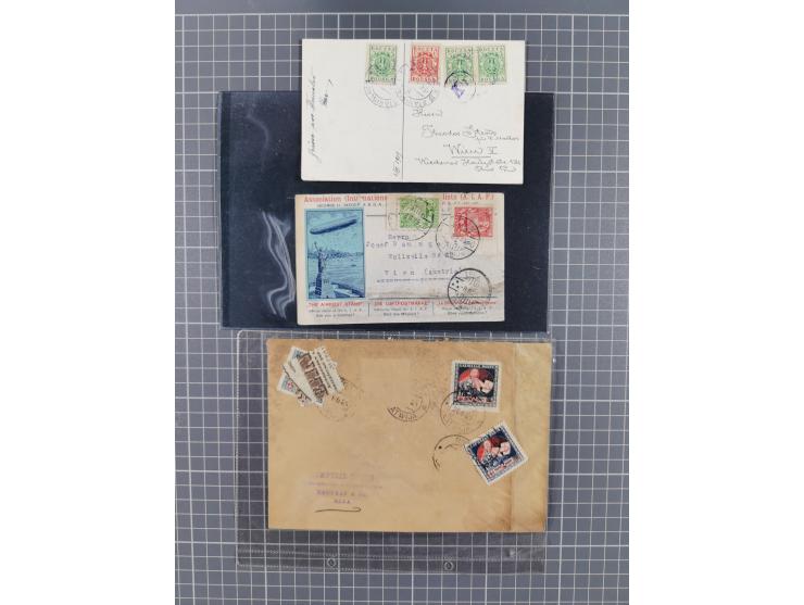 1919/58 (ca.), interesting group with over 80 cards and covers from Latvia and Poland, with a good part airmail, with interes