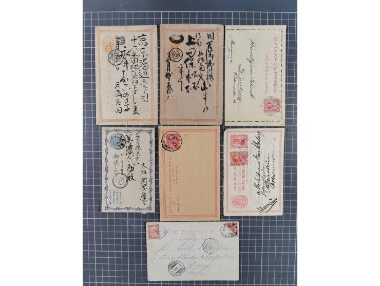 1880/1950 (ca.), eclectic group of over 100 covers and cards, strength before the 1930s, noted Egypt, Sudan, USA with some Co