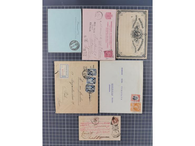 1880/1950 (ca.), eclectic group of over 100 covers and cards, strength before the 1930s, noted Egypt, Sudan, USA with some Co
