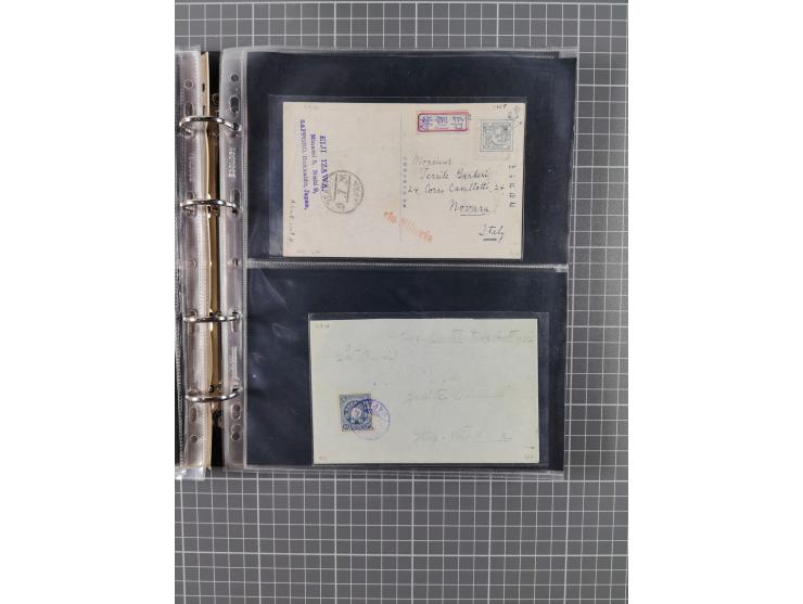 1880/2000 (ca.), interesting accumulation of a few hundreds covers and cards, including postal stationeries, noted Japan, Ind