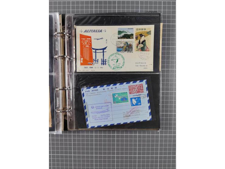 1880/2000 (ca.), interesting accumulation of a few hundreds covers and cards, including postal stationeries, noted Japan, Ind