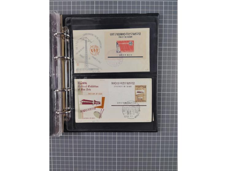 1880/2000 (ca.), interesting accumulation of a few hundreds covers and cards, including postal stationeries, noted Japan, Ind