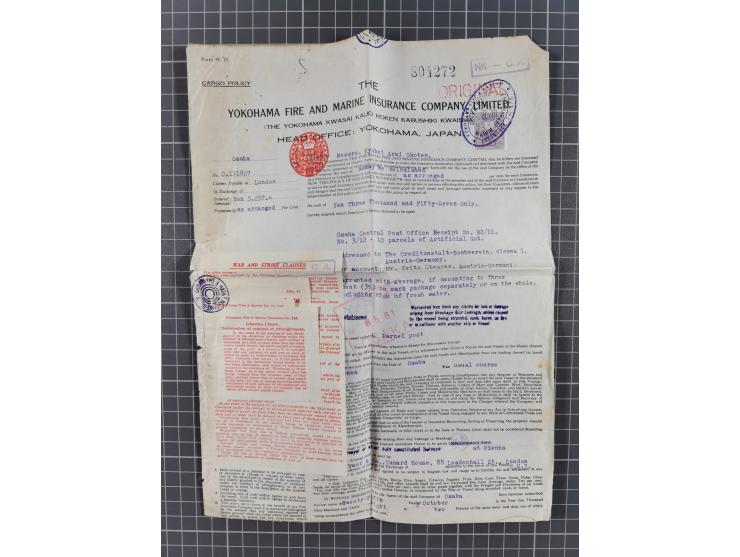 1880/2000 (ca.), interesting accumulation of a few hundreds covers and cards, including postal stationeries, noted Japan, Ind