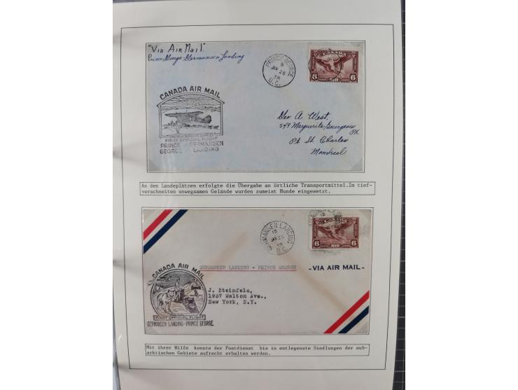 HUNDE: 1894/1992 (ca.), interessante Ausstellungssammlung “Schlittenhunde im Einsatz”, mit vielen Marken, FDCs, Schmuckbriefe