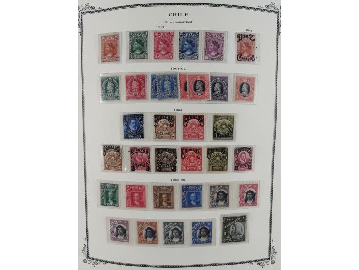 1853/2008, mainly unused / mint never hinged collection, from 1867 except of very few stamp in the main numbers virtually com