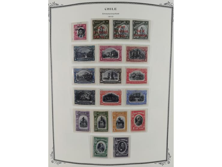 1853/2008, mainly unused / mint never hinged collection, from 1867 except of very few stamp in the main numbers virtually com