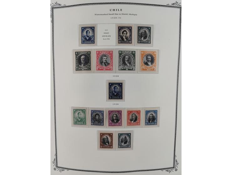 1853/2008, mainly unused / mint never hinged collection, from 1867 except of very few stamp in the main numbers virtually com