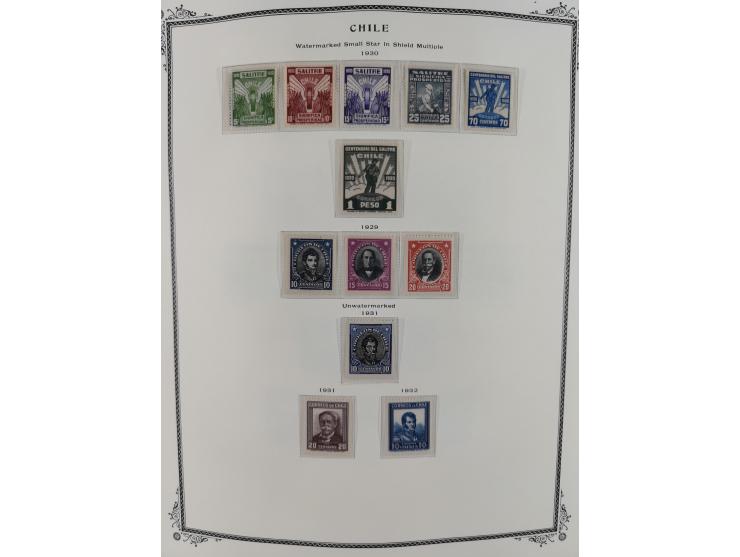 1853/2008, mainly unused / mint never hinged collection, from 1867 except of very few stamp in the main numbers virtually com