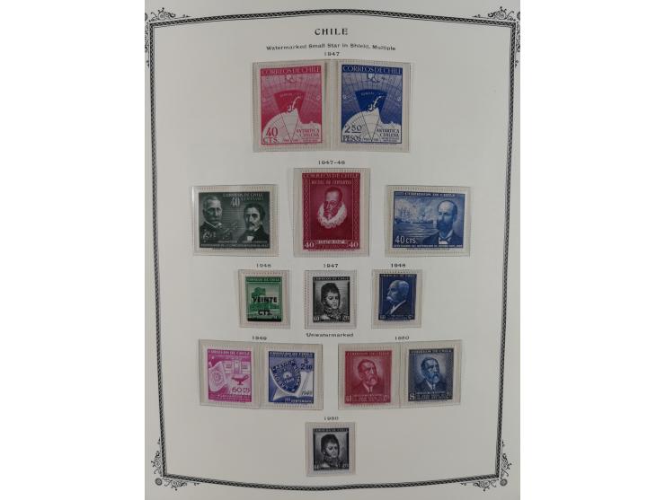 1853/2008, mainly unused / mint never hinged collection, from 1867 except of very few stamp in the main numbers virtually com