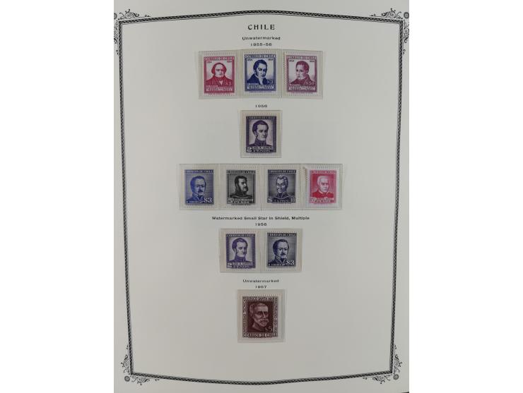 1853/2008, mainly unused / mint never hinged collection, from 1867 except of very few stamp in the main numbers virtually com