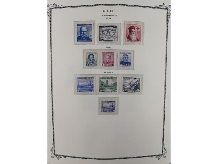 1853/2008, mainly unused / mint never hinged collection, from 1867 except of very few stamp in the main numbers virtually com