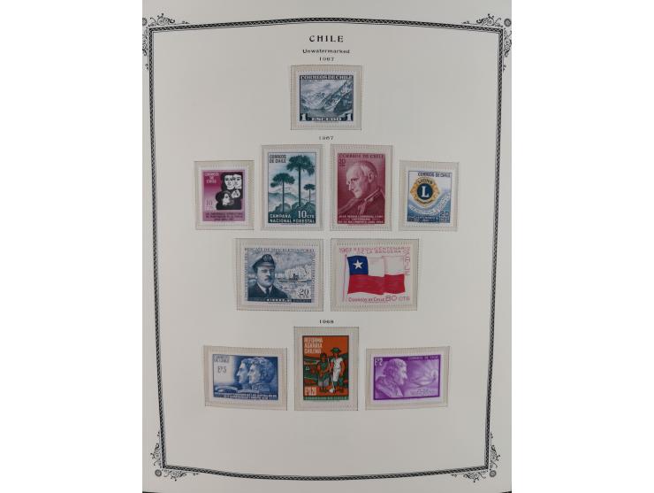 1853/2008, mainly unused / mint never hinged collection, from 1867 except of very few stamp in the main numbers virtually com