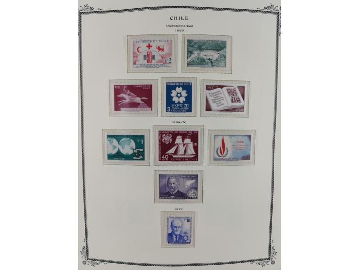 1853/2008, mainly unused / mint never hinged collection, from 1867 except of very few stamp in the main numbers virtually com