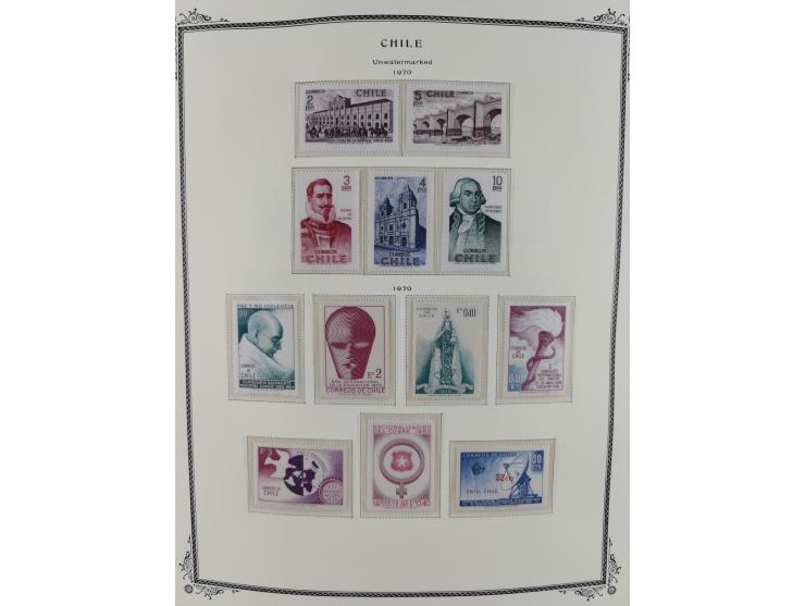 1853/2008, mainly unused / mint never hinged collection, from 1867 except of very few stamp in the main numbers virtually com