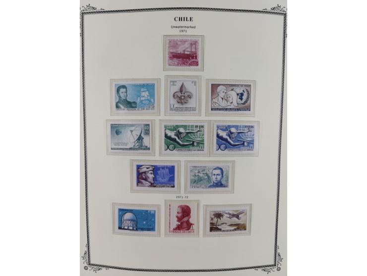 1853/2008, mainly unused / mint never hinged collection, from 1867 except of very few stamp in the main numbers virtually com