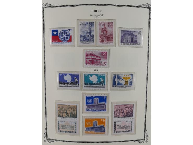 1853/2008, mainly unused / mint never hinged collection, from 1867 except of very few stamp in the main numbers virtually com