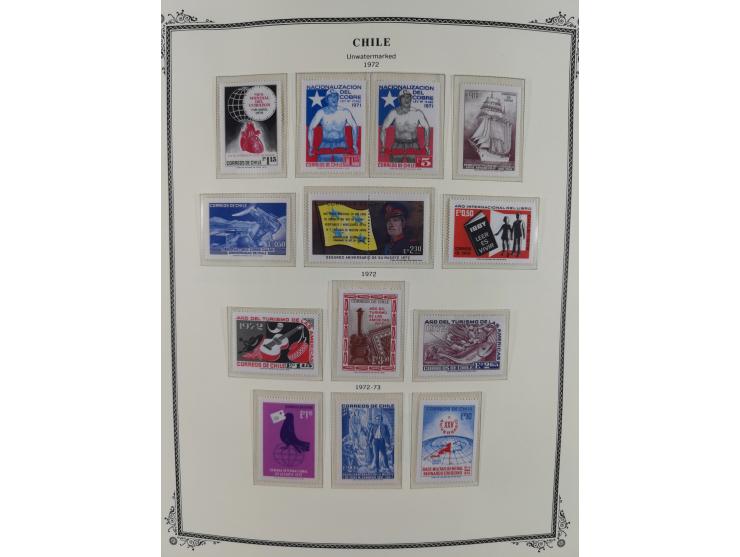 1853/2008, mainly unused / mint never hinged collection, from 1867 except of very few stamp in the main numbers virtually com