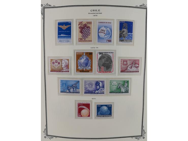 1853/2008, mainly unused / mint never hinged collection, from 1867 except of very few stamp in the main numbers virtually com
