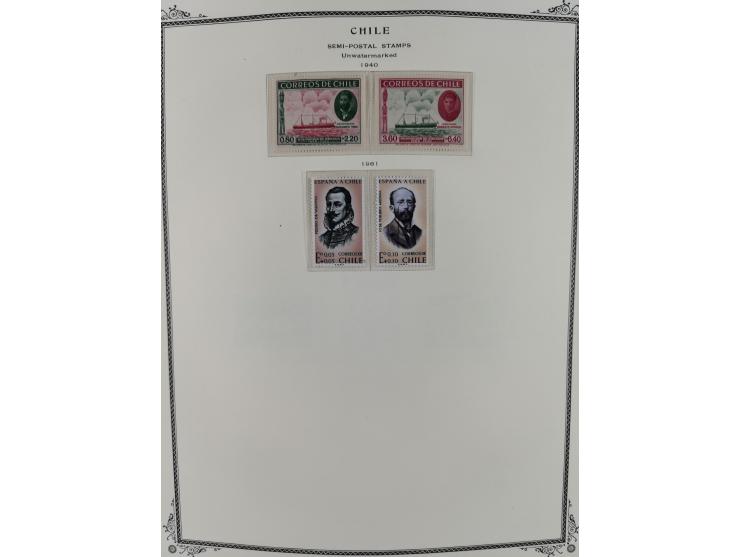 1853/2008, mainly unused / mint never hinged collection, from 1867 except of very few stamp in the main numbers virtually com