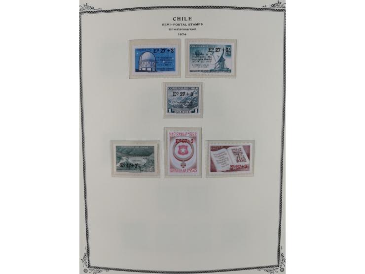 1853/2008, mainly unused / mint never hinged collection, from 1867 except of very few stamp in the main numbers virtually com