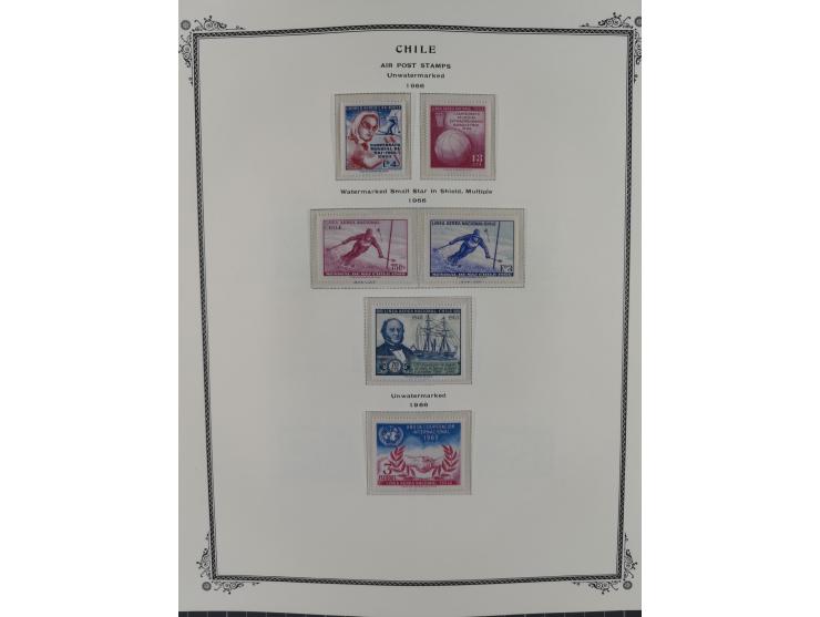 1853/2008, mainly unused / mint never hinged collection, from 1867 except of very few stamp in the main numbers virtually com