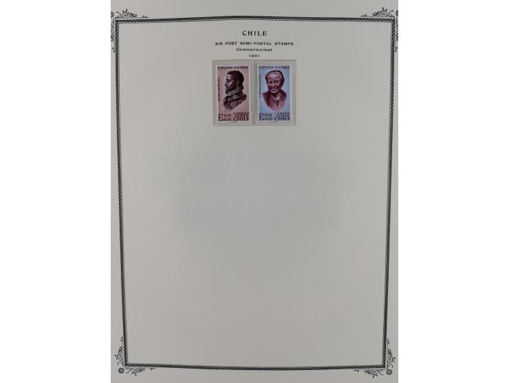 1853/2008, mainly unused / mint never hinged collection, from 1867 except of very few stamp in the main numbers virtually com