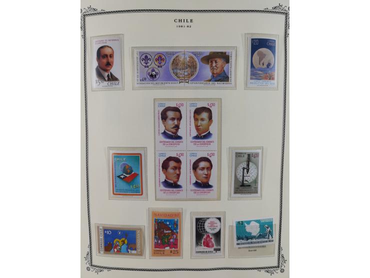 1853/2008, mainly unused / mint never hinged collection, from 1867 except of very few stamp in the main numbers virtually com