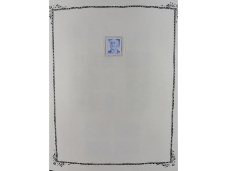 1853/2008, mainly unused / mint never hinged collection, from 1867 except of very few stamp in the main numbers virtually com