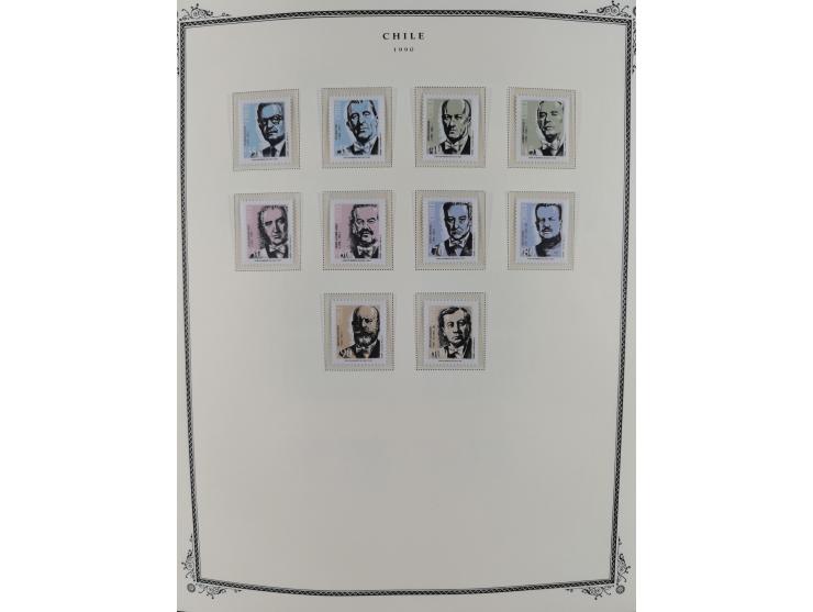 1853/2008, mainly unused / mint never hinged collection, from 1867 except of very few stamp in the main numbers virtually com