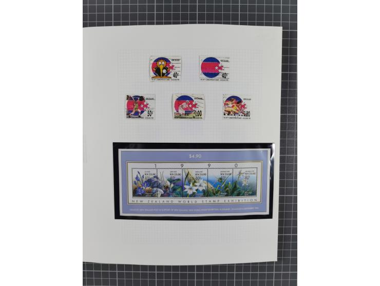 1855/1990, interesting unused and used collection starting with few classics, later with better items throughout like Mi.-Nr.