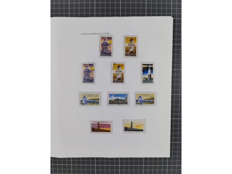 1855/1990, interesting unused and used collection starting with few classics, later with better items throughout like Mi.-Nr.