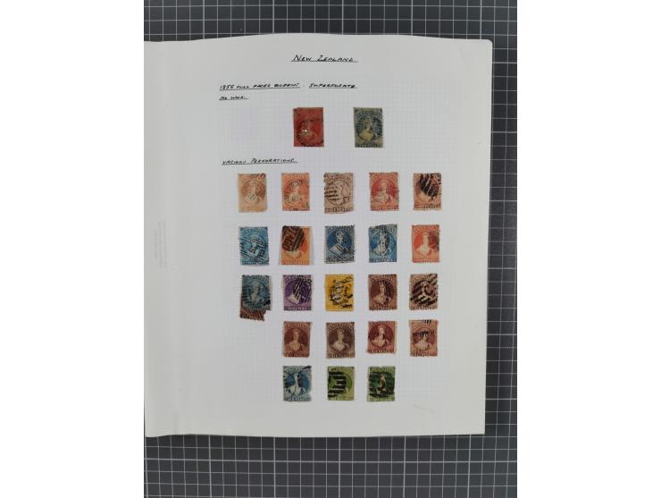 1855/1990, interesting unused and used collection starting with few classics, later with better items throughout like Mi.-Nr.