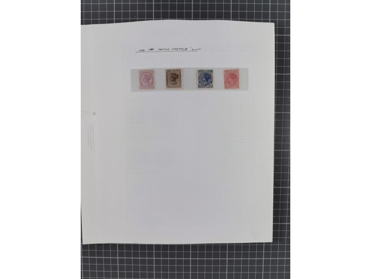 1855/1990, interesting unused and used collection starting with few classics, later with better items throughout like Mi.-Nr.