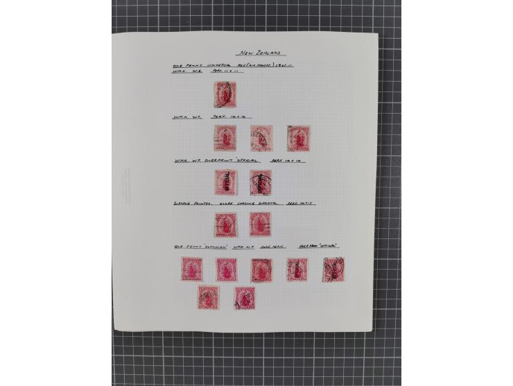 1855/1990, interesting unused and used collection starting with few classics, later with better items throughout like Mi.-Nr.