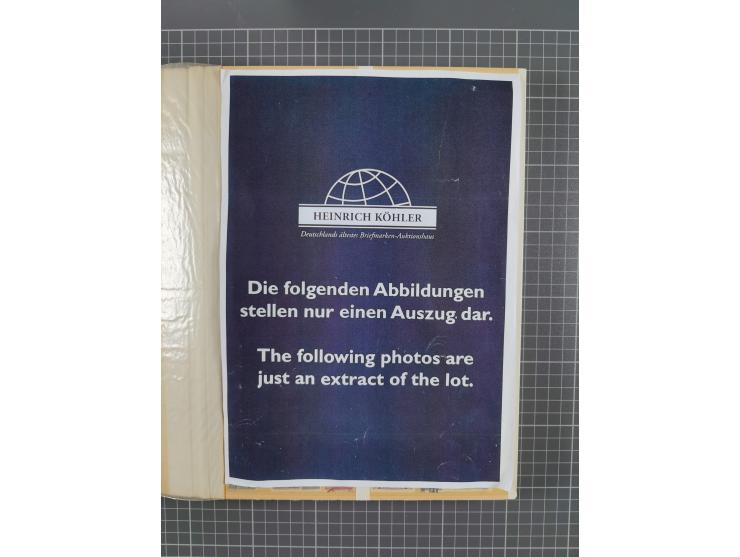 1853/1970 (ca.), mint never hinged/unused and used accumulation, with Egypt, Asia with Japan, China including People´s Republ