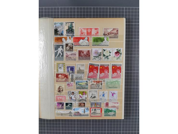 1853/1970 (ca.), mint never hinged/unused and used accumulation, with Egypt, Asia with Japan, China including People´s Republ