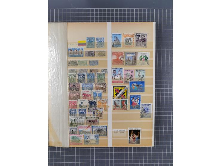 1853/1970 (ca.), mint never hinged/unused and used accumulation, with Egypt, Asia with Japan, China including People´s Republ