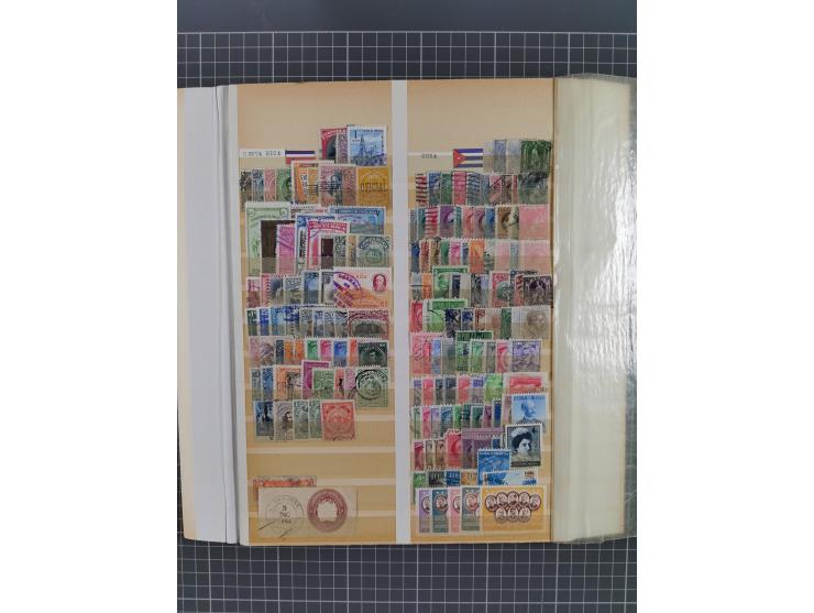 1853/1970 (ca.), mint never hinged/unused and used accumulation, with Egypt, Asia with Japan, China including People´s Republ