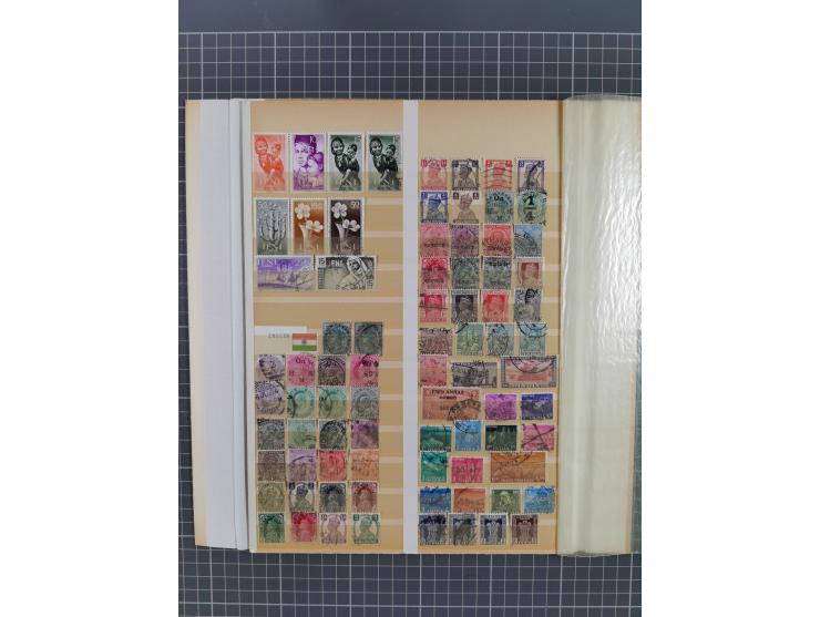 1853/1970 (ca.), mint never hinged/unused and used accumulation, with Egypt, Asia with Japan, China including People´s Republ