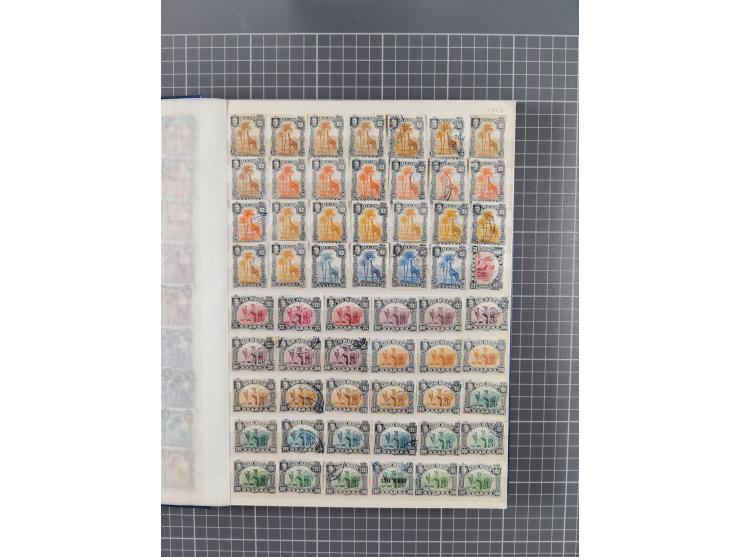 1853/1970 (ca.), mint never hinged/unused and used accumulation, with Egypt, Asia with Japan, China including People´s Republ