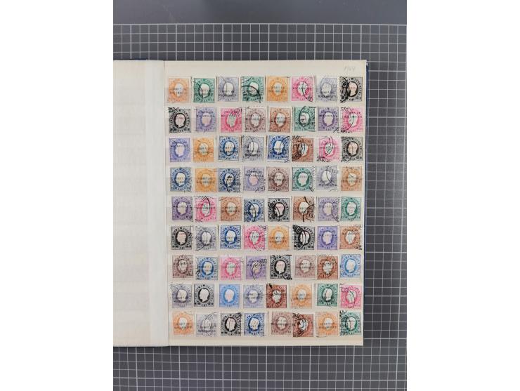 1853/1970 (ca.), mint never hinged/unused and used accumulation, with Egypt, Asia with Japan, China including People´s Republ